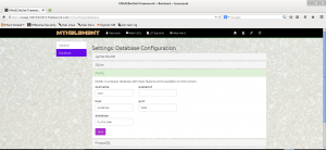 Mth3l3m3nt Database Configuration panel